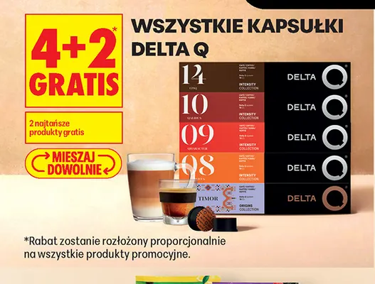 Kapsułki Delta Q promocja w Biedronka