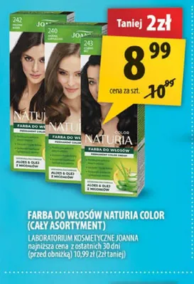 Farba do włosów Naturia Color promocja w Arhelan