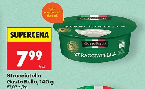Ser Stracciatella promocja w Biedronka