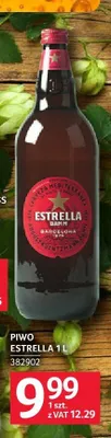 Piwo Estrella Damm promocja w Selgros