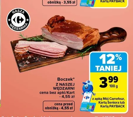 Boczek Z Naszej Wędzarni promocja w Carrefour