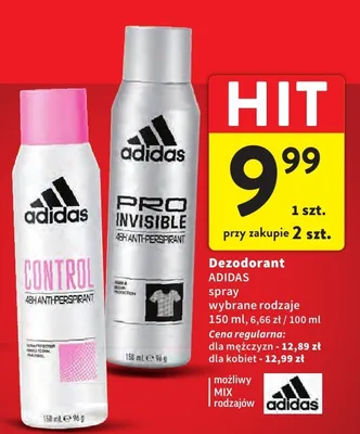 Dezodorant spray promocja w Intermarche