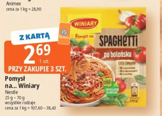 Pomysł na... Winiary promocja w Leclerc
