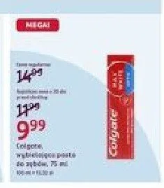 Wybielająca pasta do zębów Colgate promocja w Rossmann