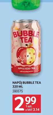 Napój Bubble Tea Apple Iced Tea promocja w Selgros