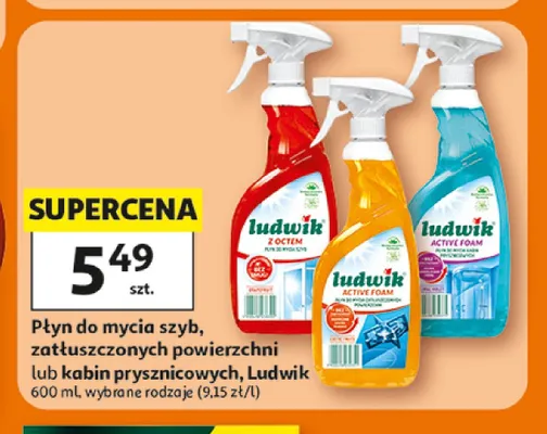 Płyn do mycia zatłuszczonych powierzchni Ludwik promocja w Auchan