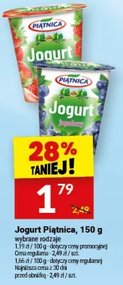 Jogurt Piątnica promocja w Twój Market