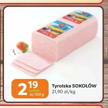 Tyrolska Sokołów promocja w Gama