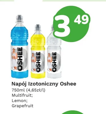 Napój izotoniczny Oshee Lemon promocja w Limonka