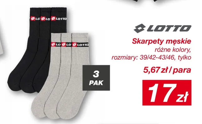 Skarpety męskie promocja w KiK