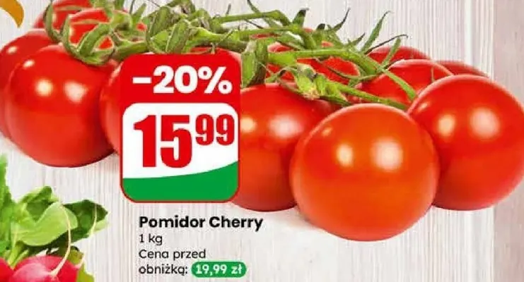 Pomidor Cherry promocja w Dino