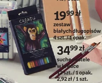 Suche pastele w krążku Creadu promocja w Empik