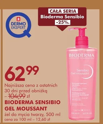 Żel do mycia twarzy Gel Moussant promocja w Super-Pharm