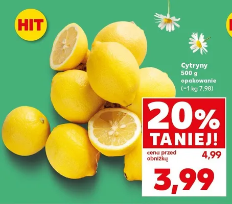 Cytryny promocja w Kaufland