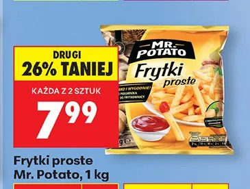 Frytki proste promocja w Biedronka