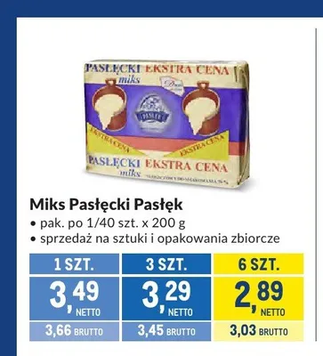 Miks Pasłęcki Pasłęk promocja w Makro