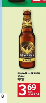Piwo Grimbergen Blonde promocja w Selgros