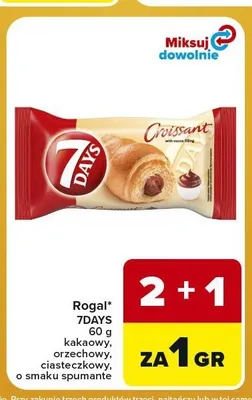 Rogal 7Days kakaowy promocja w Carrefour Express
