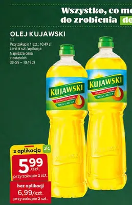 Olej Kujawski 1l promocja w Stokrotka