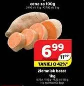 Ziemniaki bataty promocja w Delfin
