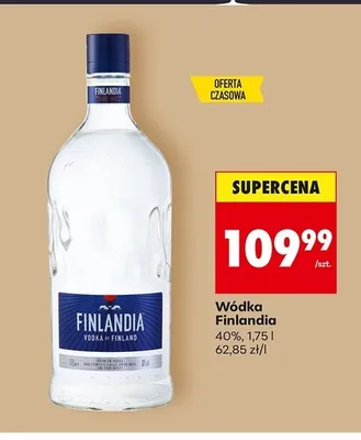 Wódka Finlandia promocja w Biedronka
