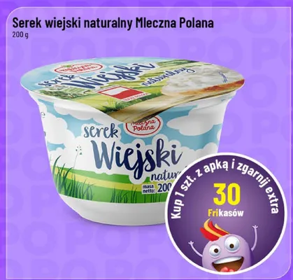 Serek wiejski naturalny promocja w POLOmarket