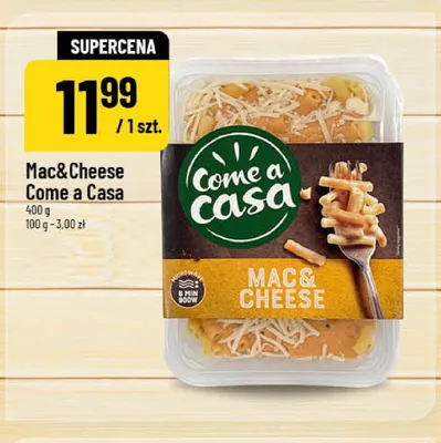Mac&Cheese Come a casa promocja w POLOmarket