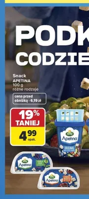 Snack Arla Apetina promocja w Carrefour