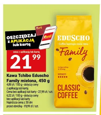 Kawa Tchibo Eduscho Family mielona promocja w Twój Market