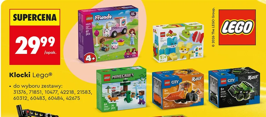 Klocki Friends 42375 - piknik w parku promocja w Biedronka