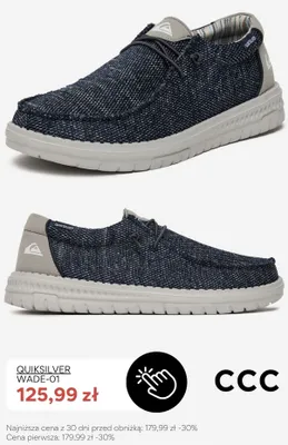 Buty Quiksilver Wade-01 promocja w CCC