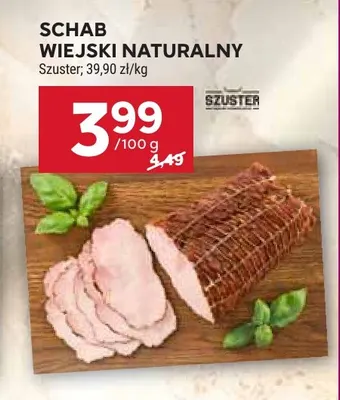 Schab wiejski naturalny Szuster promocja w Stokrotka