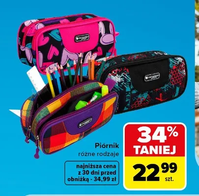 Piórnik promocja w Carrefour