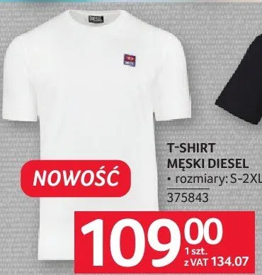 T-shirt męski DIESEL promocja w Selgros
