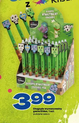 Długopis wymazywalny game Kidea promocja w Twój Market