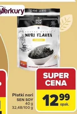 Płatki nori Sen Soy promocja w Carrefour