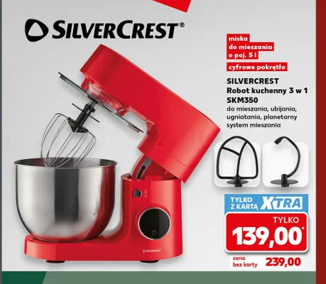 Robot kuchenny 3 w 1 SKM350 Silvercrest promocja w Kaufland