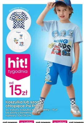 Koszulka lub szorty chłopięce CENY OD: promocja w Pepco