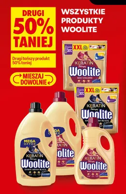 Wszystkie produkty Woolite DRUGI -50% promocja w Biedronka