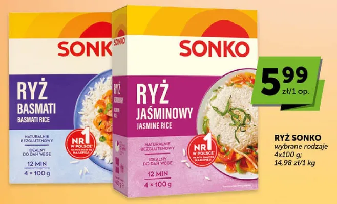 Ryż jaśminowy Sonko promocja w ABC