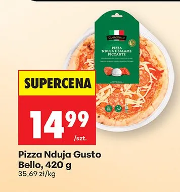 Pizza Nduja Gusto Bello promocja w Biedronka