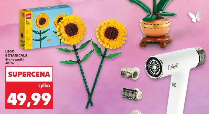 Lego Botanicals Słoneczniki promocja w Kaufland