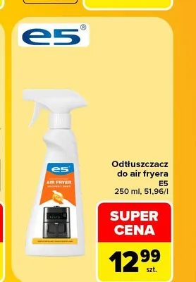 Odtłuszczacz do air fryera E5 promocja w Carrefour Market