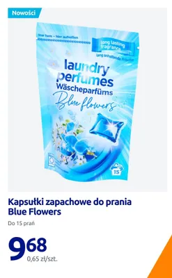 Kapsułki zapachowe do prania Blue Flowers promocja w Action