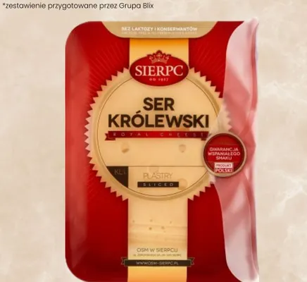 Ser Królewski plastry wybrane rodzaje promocja w Delikatesy Centrum