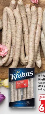 Kiełbasa białe z szynki wieprzowe promocja w Kaufland