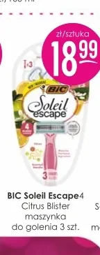 Maszynka do golenia Bic Soleil Escape4 Citrus Blister 3-pak promocja w Drogerie Jasmin