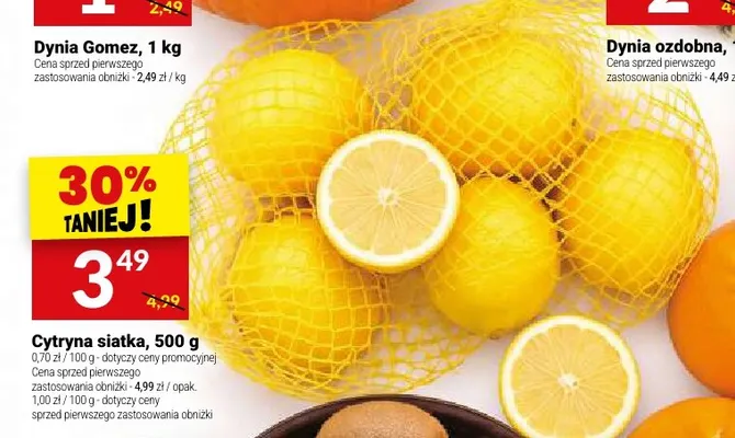 Cytryna siatka promocja w Twój Market
