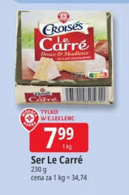 Ser Le Carré promocja w Leclerc