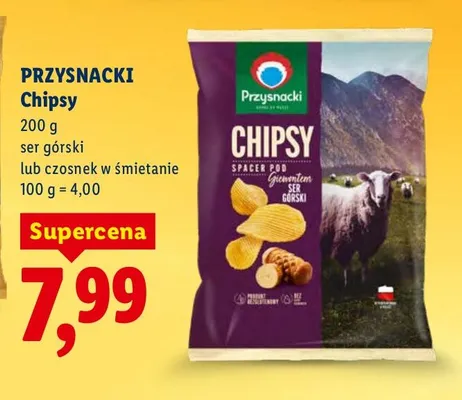 Chipsy promocja w Lidl